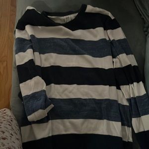 GAP blue and white sweater